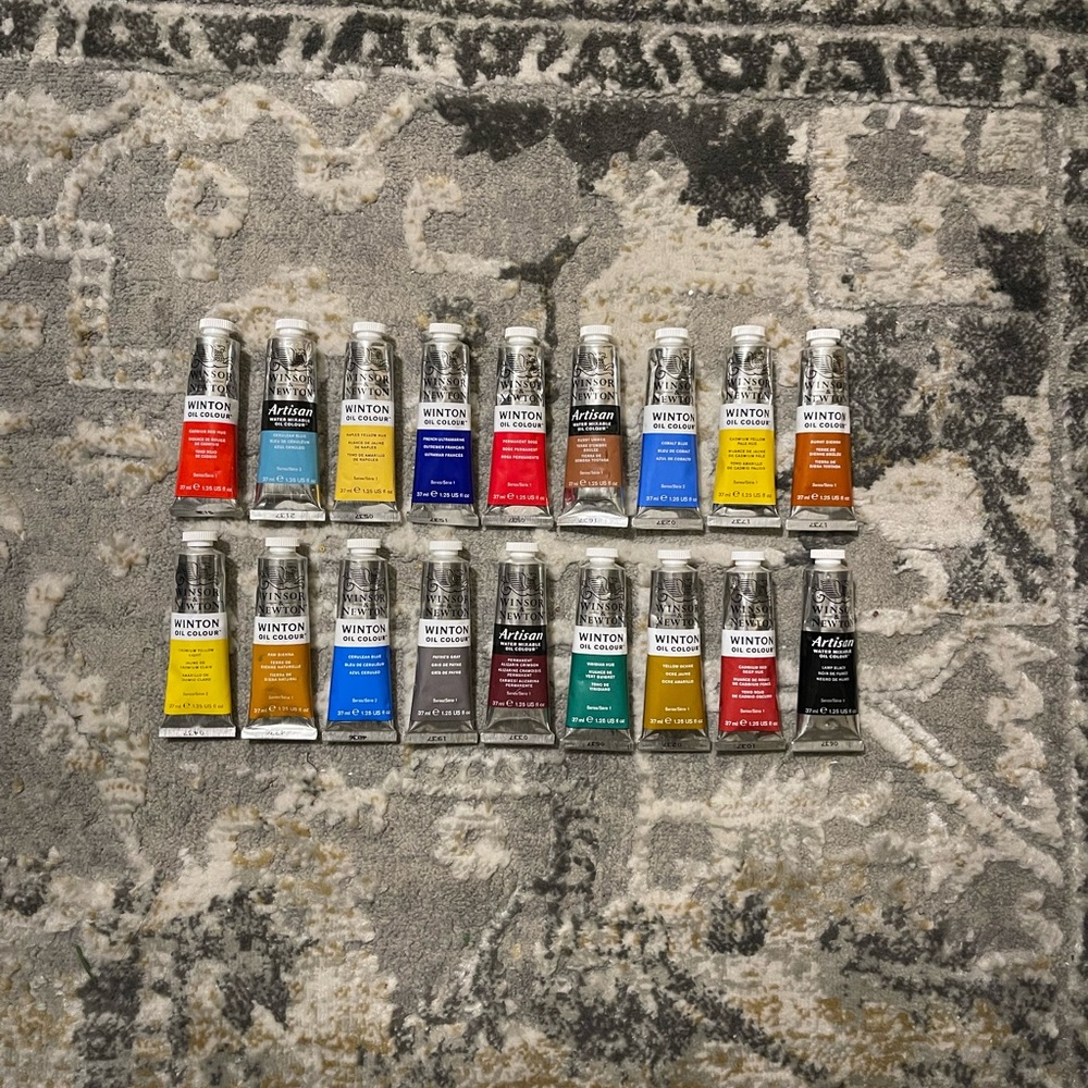 Winsor & Newton Oil Paint Bundle - Da Vinci